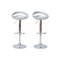 Lote de 2 taburetes de bar COMET color plata image pub1
