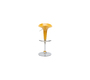 Lote de 2 taburetes de bar GALAXY color amarillo
