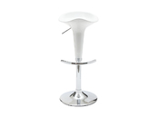Lote de 2 taburetes de bar GALAXY color blanco