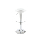 Lote de 2 taburetes de bar GALAXY color blanco