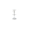 Lote de 2 taburetes de bar GALAXY color blanco