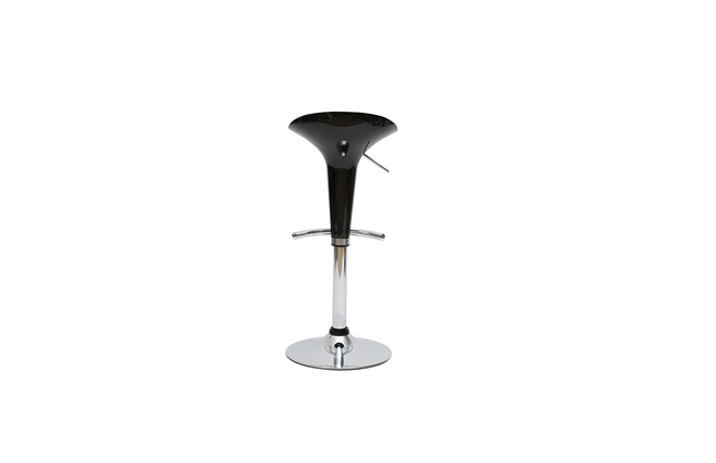 Lote de 2 taburetes de bar GALAXY color negro