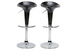 Lote de 2 taburetes de bar GALAXY color negro image 4