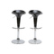 Lote de 2 taburetes de bar GALAXY color negro image pub1