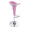 Lote de 2 taburetes de bar GALAXY color rosa