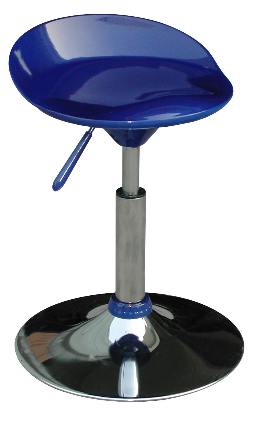 Lote de 2 taburetes de bar MEMPHIS � color azul