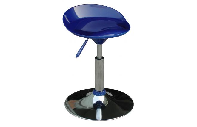Lote de 2 taburetes de bar MEMPHIS � color azul