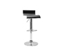 Lote de 2 taburetes de bar WAVES color negro image 2