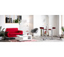 Lote de 2 taburetes de bar WAVES color plateado
