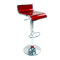 Lote de 2 taburetes de bar WAVES  color rojo