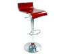 Lote de 2 taburetes de bar WAVES  color rojo
