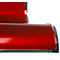 Lote de 2 taburetes de bar WAVES  color rojo