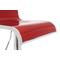 Lote de 2 taburetes de bar WAVES  color rojo burdeos