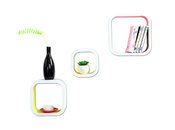 Lote de 3 estanter&iacute;as design bicolores NEW POP