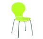Lote de 4 sillas de cocina/comedor de color verde Abigail