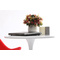 Mesa auxiliar de dise&ntilde;o blanca LORCA