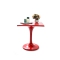Mesa auxiliar de dise&ntilde;o roja LUNA