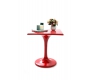 Mesa auxiliar de dise&ntilde;o roja LUNA