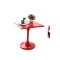 Mesa auxiliar de dise&ntilde;o roja LUNA