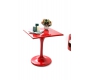 Mesa auxiliar de dise&ntilde;o roja LUNA