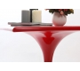 Mesa auxiliar de dise&ntilde;o roja LUNA