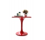 Mesa auxiliar de dise&ntilde;o roja LUNA