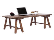 Mesa baja industrial de madera ANTIQUA