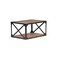 Mesa baja industrial de madera y metal ATELIER