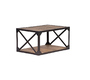 Mesa baja industrial de madera y metal ATELIER