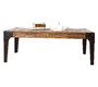 Mesa baja industrial de madera y metal MADISON