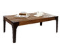 Mesa baja industrial de madera y metal MADISON