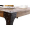 Mesa baja industrial de madera y metal MADISON