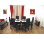 Mesa con alas desplegables Lesley de color wenge
