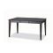 Mesa con alas desplegables Lesley de color wenge