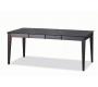 Mesa con alas desplegables Lesley de color wenge