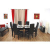 Mesa con alas desplegables Lesley de color wenge image pub1