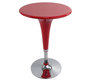 Mesa de bar en ABS John color rojo