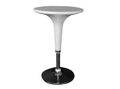 Mesa de bar John ABS de color blanco