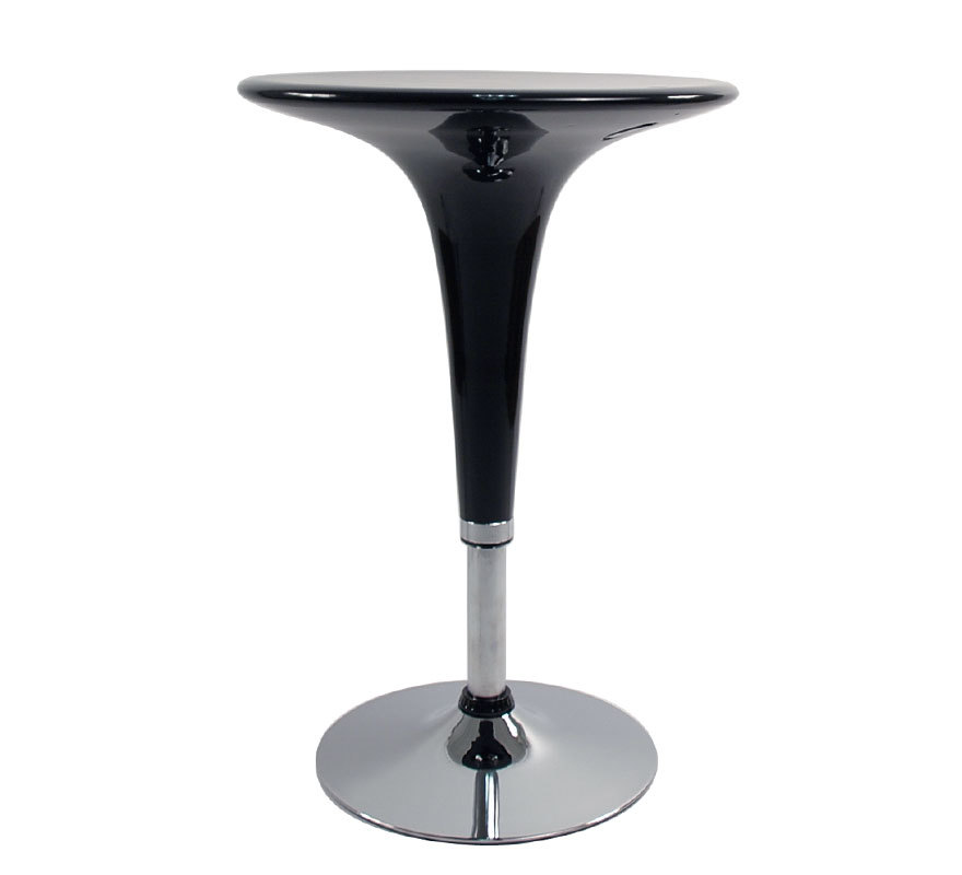 Mesa de bar JOHN en ABS color negro