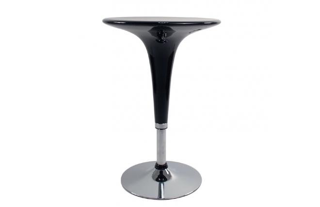 Mesa de bar JOHN en ABS color negro