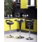 Mesa de bar JOHN en ABS color negro