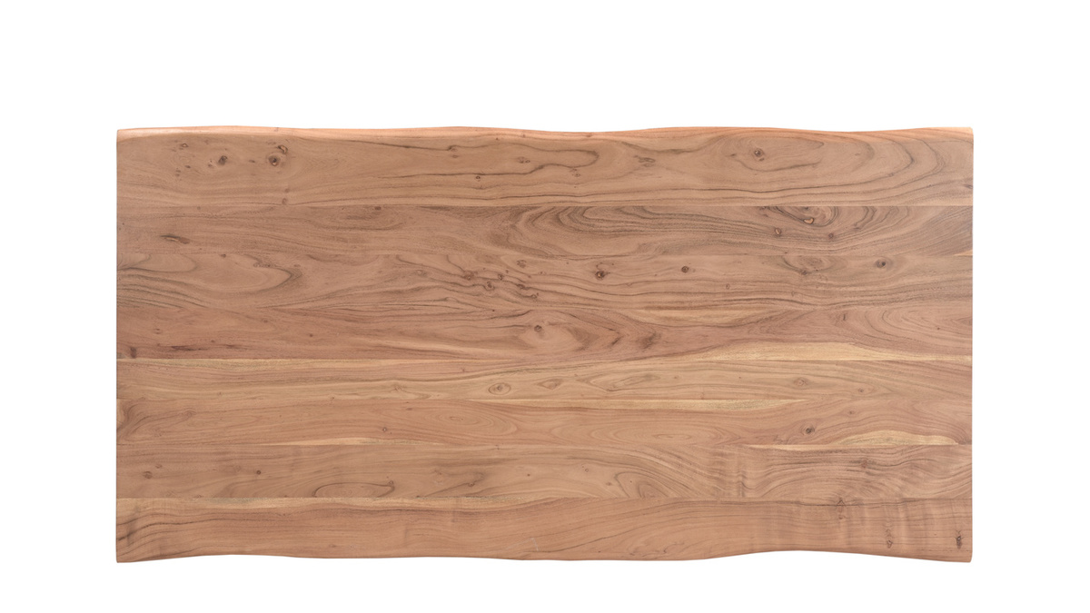 Mesa de comedor de madera de acacia maciza 175cm SAVANA