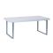 Mesa de comedor NEW YORK V2 rectangular lacada color blanco 