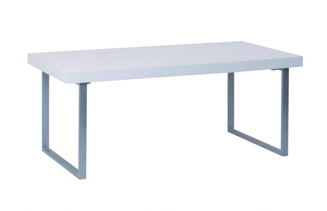 Mesa de comedor NEW YORK V2 rectangular lacada color blanco 