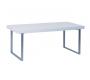Mesa de comedor NEW YORK V2 rectangular lacada color blanco 