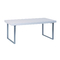 Mesa de comedor NEW YORK V2 rectangular lacada color blanco 