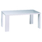 Mesa de comedor rectangular lacada color blanco � NEW JERSEY