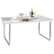 Mesa de comedor rectangular lacada color blanco � NEW YORK