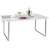 Mesa de comedor rectangular lacada color blanco � NEW YORK image pub1