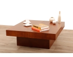 Mesa de sal&oacute;n de dise&ntilde;o encinera corrediza LAUREEN